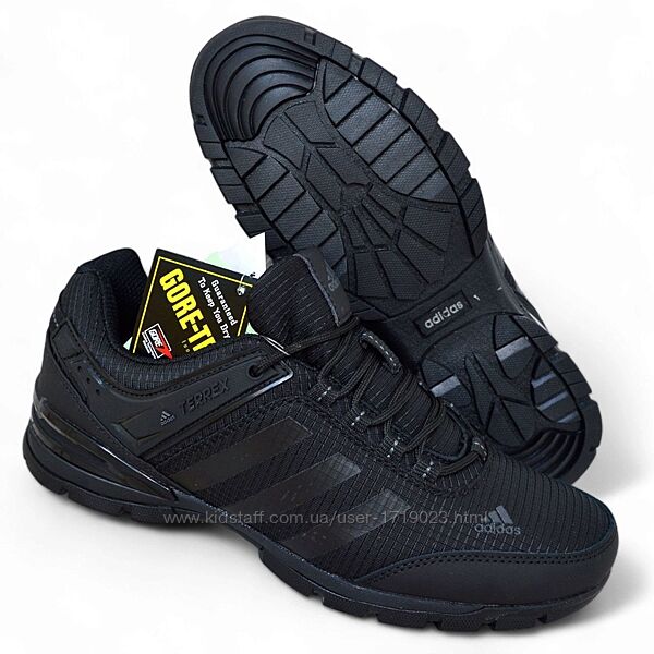 Adidas Terrex Goretex чорні, нейлон адидас терекс кроссовки кросовки