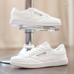 Reebok Club белые кроссовки рибок кеды рібок кросівки