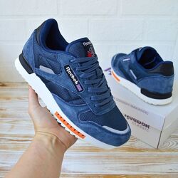 Reebok Classic сині, замша, сітка, ТОП 