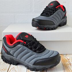 Merrell Vibram Сірі з червоним термо, фліс 