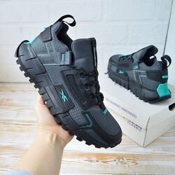 Reebok Kinetica Edge Сірі з бірюзою кроссовки рибок кинетика