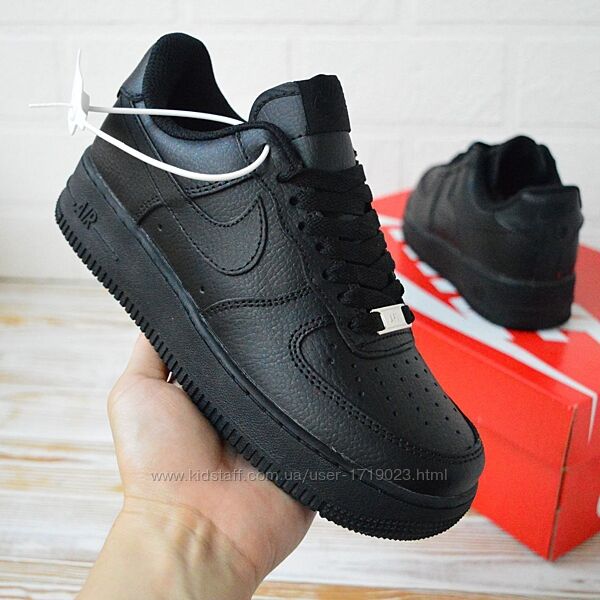 Nike Air Force 1 Mid LV8 Low Black найк аир форс форсы кроссовки кросовки