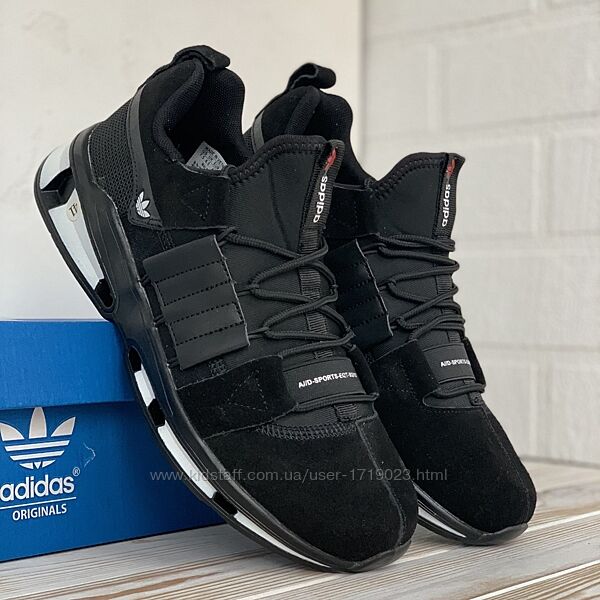 Adidas черные с белым кроссовки адидас кросівки чоловічі адідас