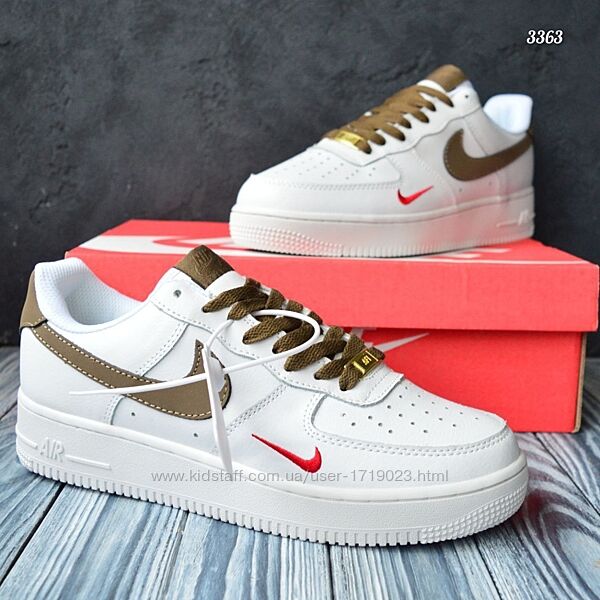 Nike Air Force 1 шкіраТОП кроссовки найк аир форсы форс кросовки