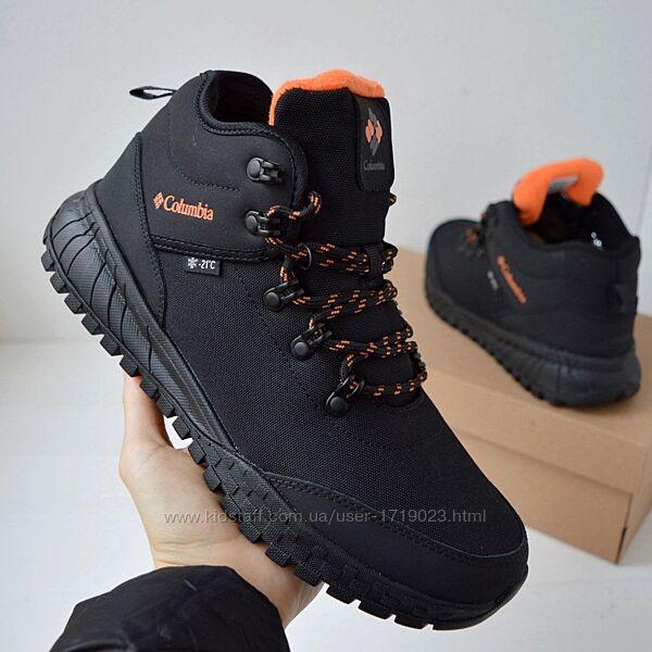 Columbia Waterproof Black кроссовки термо коламбия кросовки зимние