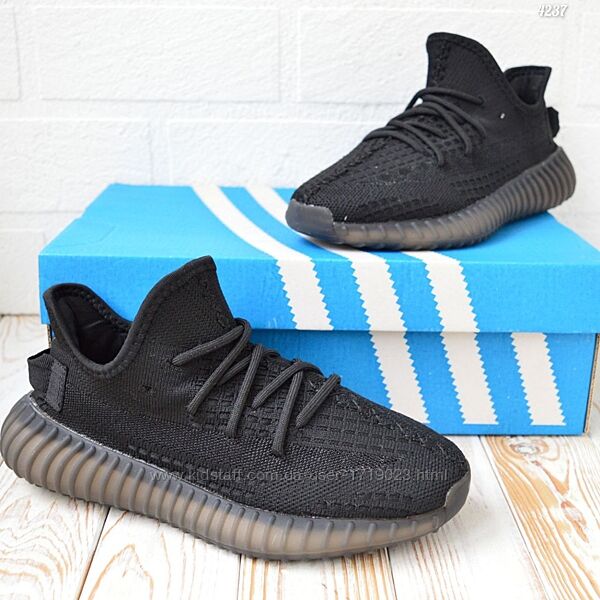Adidas Yeezy Boost 350 Black кроссовки адидас изи буст кросовки