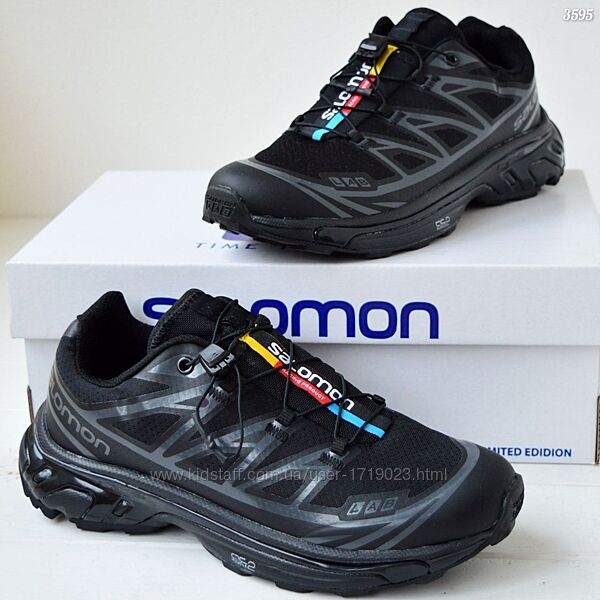 Salomon xt-6 GTX Black кросівки чоловічі саломон кроссовки кросовки