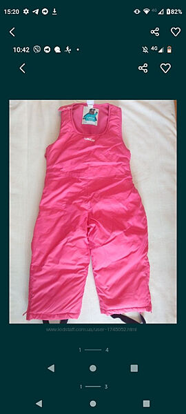 Полукомбінезон для дівчинки