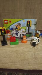 LEGO DUPLO поліцейський мотоцикл 5679. Лего дупло