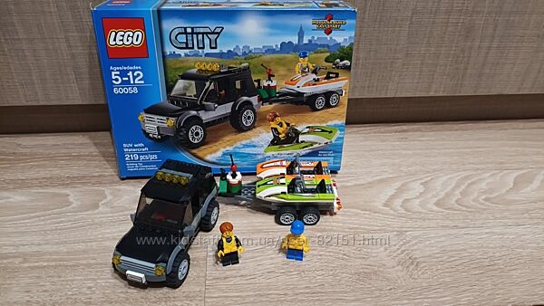 LEGO City Перевізник водних мотоциклів 60058