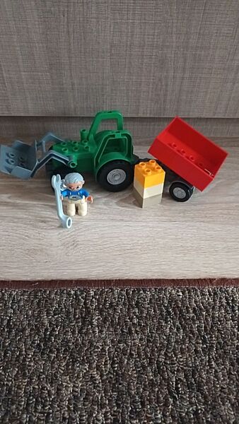 LEGO DUPLO. Трактор-трейлер. 4687