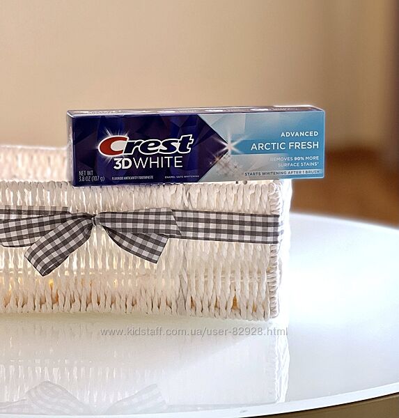 Відбілююча зубна паста Crest 3D White Arctic Fresh. Оригінал
