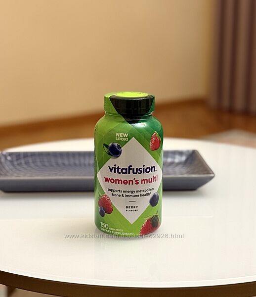 Vitafusion Women&acutes Gummy Vitamins - жувальні вітаміни для жінок. США