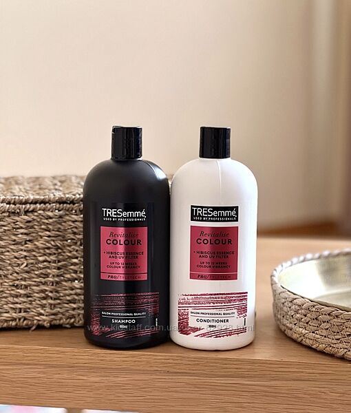 Серія для фарбованого волосся TRESemme Colour Revitalise. Оригінал. Англія