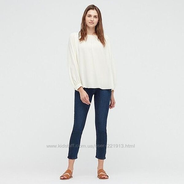 Блуза вискоза uniqlo м