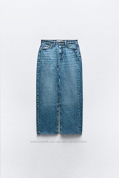 Джинсова спідниця zara
