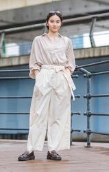 Широкі стильні штани uniqlo