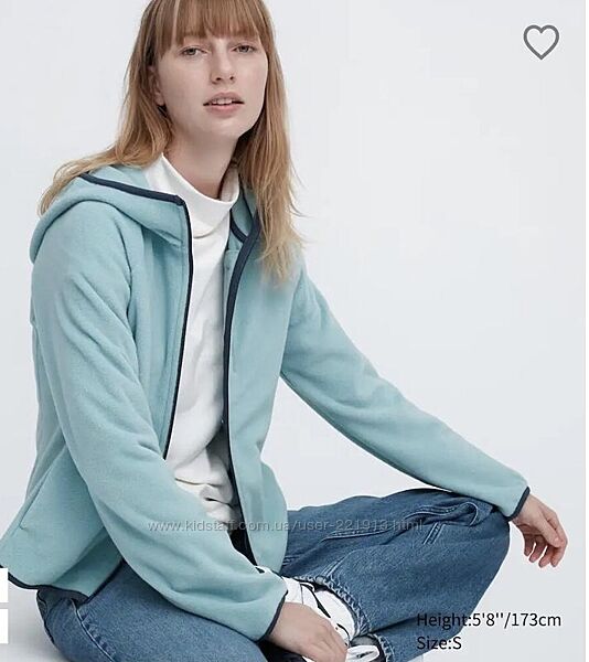Uniqlo флісове худі m
