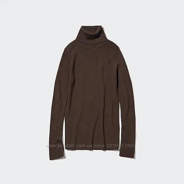 Гольф uniqlo 100 вовна рубчик