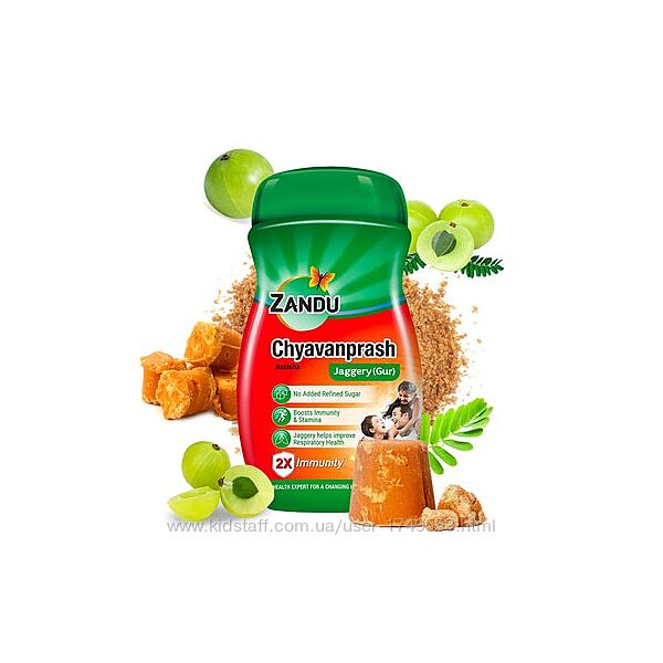 Чаванпраш Занду Чьяванпраш Авалеха Джаггери 450 гр , ZANDU CHYAVANAPRASH
