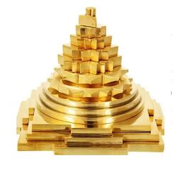 Шрі-Янтра піраміда. Меру Чакра тривимірна модель. Символ добробуту
