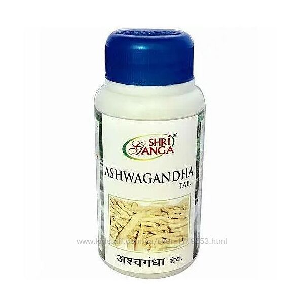 Ашваганда 120 таб. , Шрі Ганга Ashwagandha 120 tab. , Shri Ganga Индія