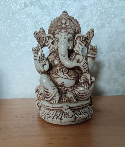 Ганеша, статуетка керамічна, 15 см, Оригінал Індія