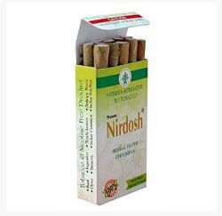 Нирдош ингалятор в виде сигарет без никотина-Nirdosh Maans, 10 шт. 