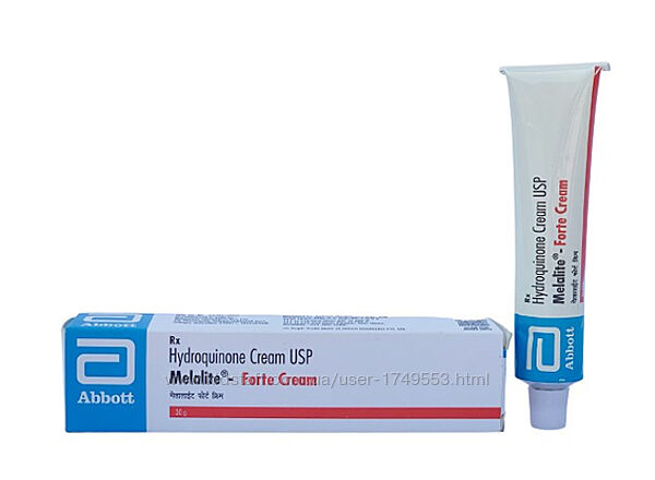 Крем Гидрохинон 4. Abbott Hydroquinone Cream USP Melalite Forte. 30 g