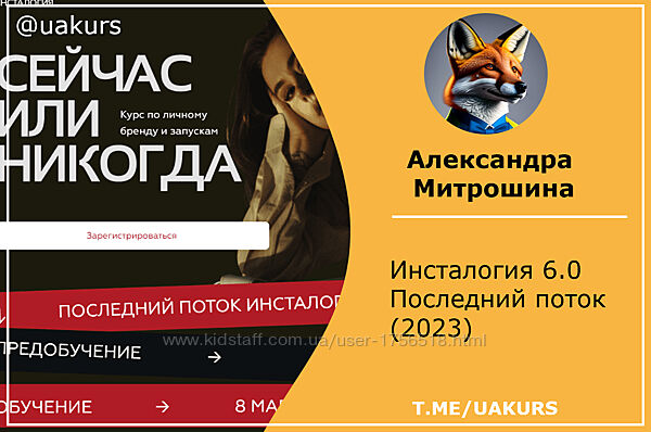 Александра Митрошина Название Инсталогия 6.0. Последний поток 2023