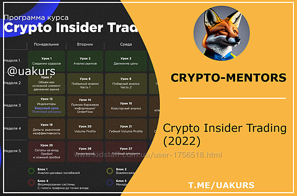 Crypto-mentors Crypto Insider Trading 2022