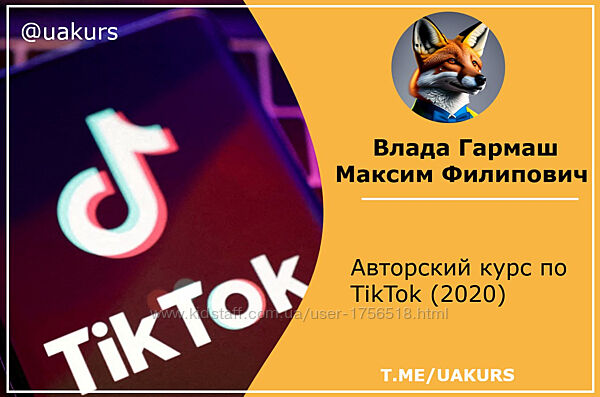 Влада Гармаш, Филипович Авторский курс по TikTok 2020