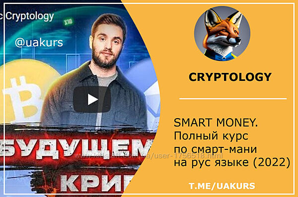 Cryptology smart money. Полный курс по смарт-мани на русском языке 2022