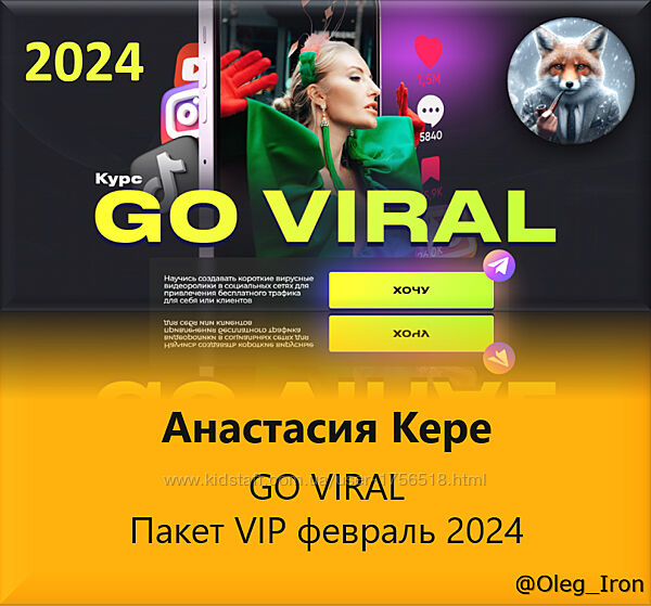  Анастасия Кере   курс Go Viral 2024