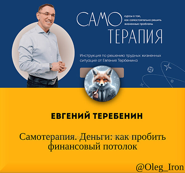 Евгений Теребенин Самотерапия. Деньги как пробить финансовый потолок