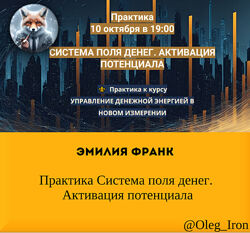Эмилия Франк Практика Система поля денег. Активация потенциалa
