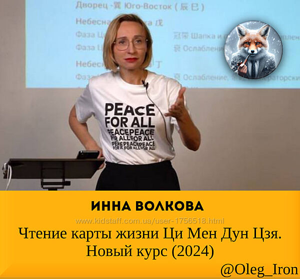 Инна Волкова Чтение карты жизни Ци Мен Дун Цзя. Новый курс 2024
