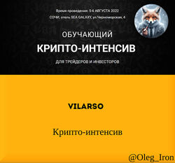 Vilarso Крипто-интенсив