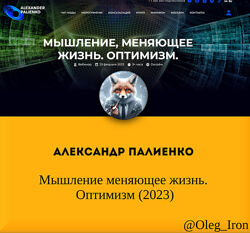   Александр Палиенко   Мышление меняющее жизнь. Оптимизм 2023