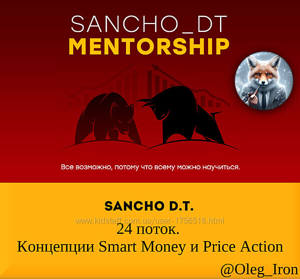  Sancho D. T.  24 поток. Концепции Smart Money и Price Action 2024