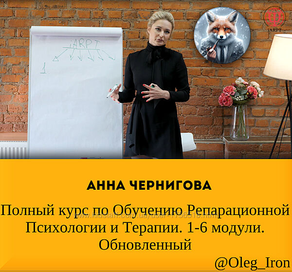 Полный курс по Обучению Репарационной Психологии и Терапии Анна Чернигова
