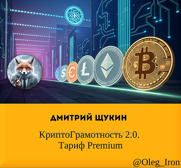 Дмитрий Щукин КриптоГрамотность 2.0. Тариф Premium