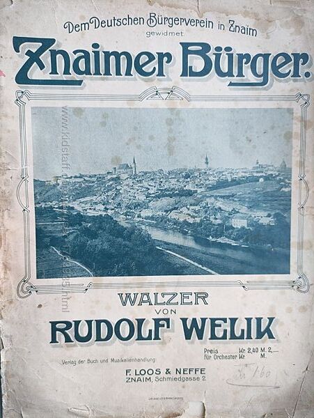 Rudolf Welik. Znaimer Burger. Walzer.