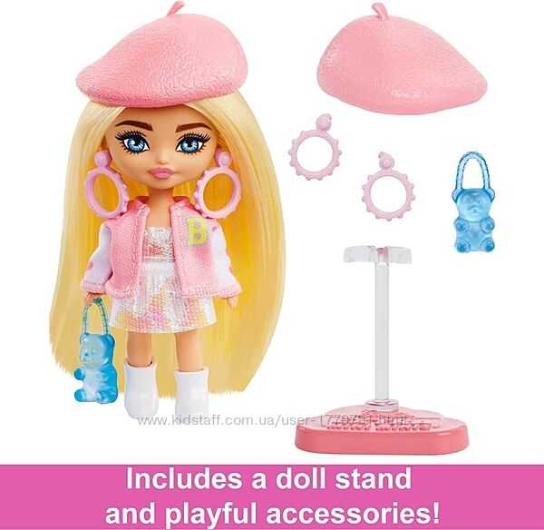 Barbie Extra Mini Minis Doll  Барбі Екстра Міні Мініc Блондинка 