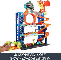 Hot Wheels City Ultimate Garage Dragon Гараж Хот Вілс Атака Дракона