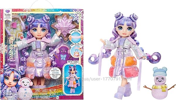 Rainbow High Winter Wonderland Violet - Purple Рейнбоу хай Віолетта зима