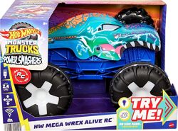 Hot Wheels Monster Truck RC Mega-Wrex Хот вілс машина пульт 115