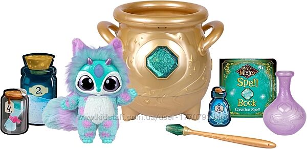 Magic Mixies - Magical Real Misting Gold Cauldron Чарівний казанок