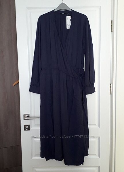 Uniqlo плаття сукня максі на запах вибір кольору розміру xs s m l