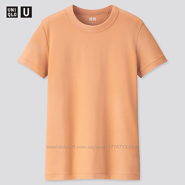 Uniqlo U базові футболки щільна бавовна преміум клас вибір кольору розміру